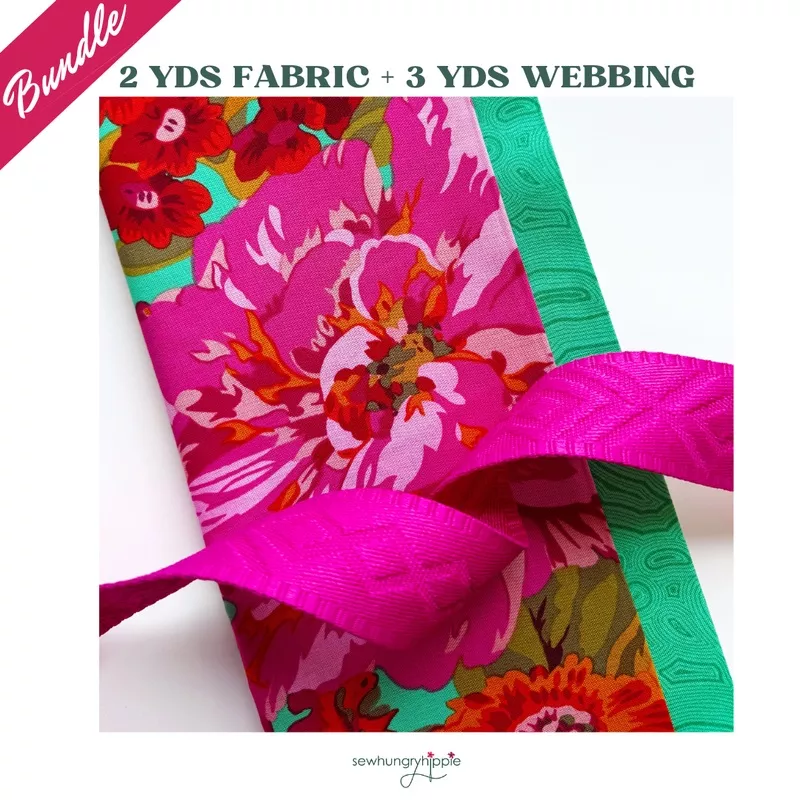 Kaffe & Tula Fabric Bundle with Jacquard Webbing