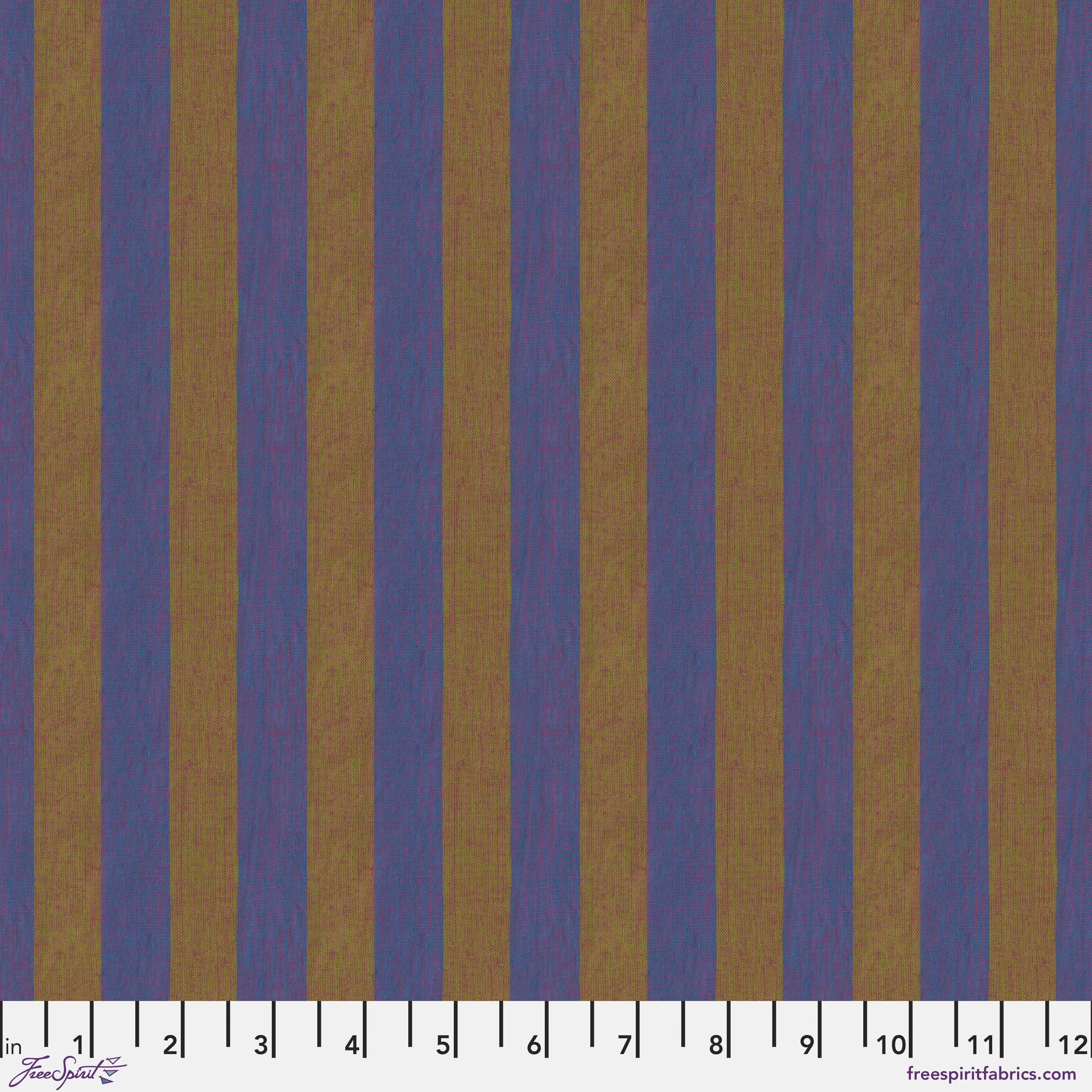 Kaffe Wide Stripe Butterscotch Shot Cotton