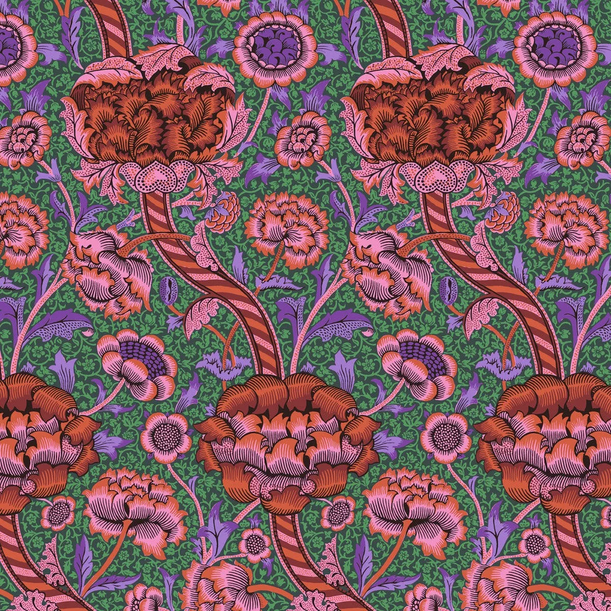 Kaffe x Morris & Co – Wandle – Red