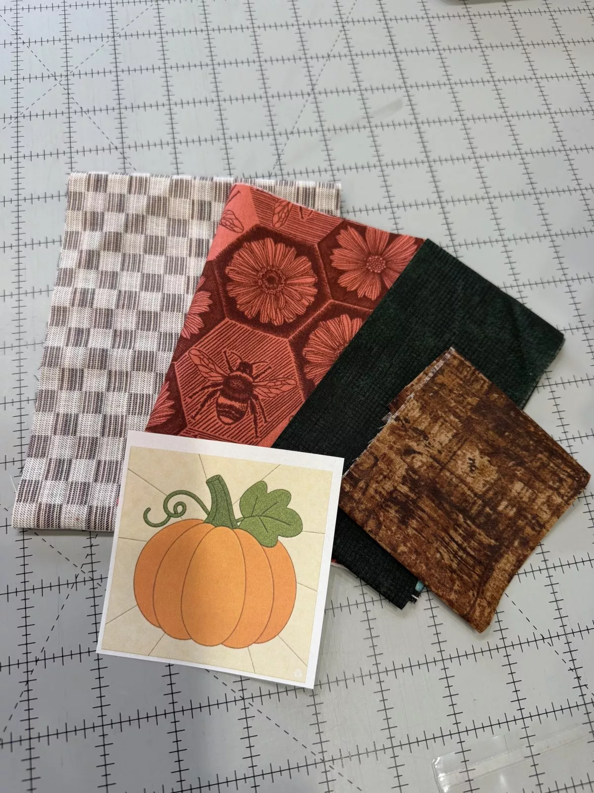 Kinusaiga Pumpkin "Classic" Fabric Kit