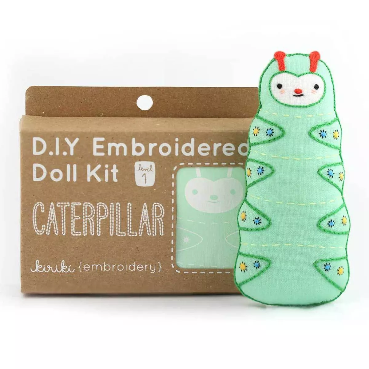 Kiriki Press – Caterpillar – Hand Embroidery Kit