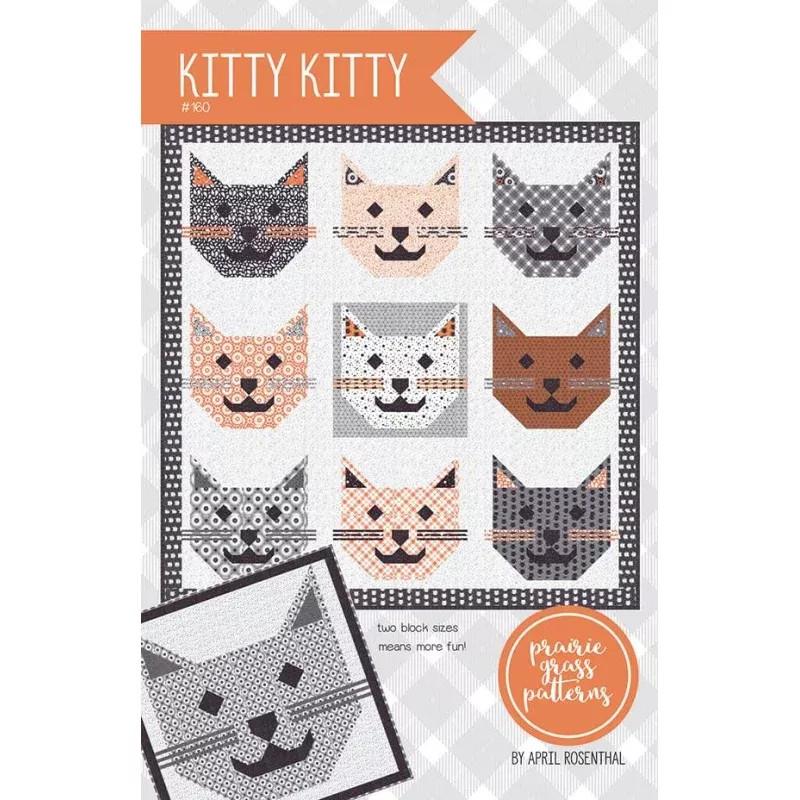 Kitty Kitty – Prairie Grass Patterns by April– P160