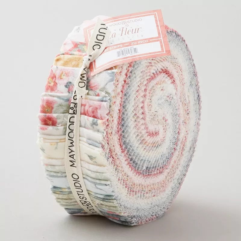 La Fleur Flannel 2 1/2″ Strips