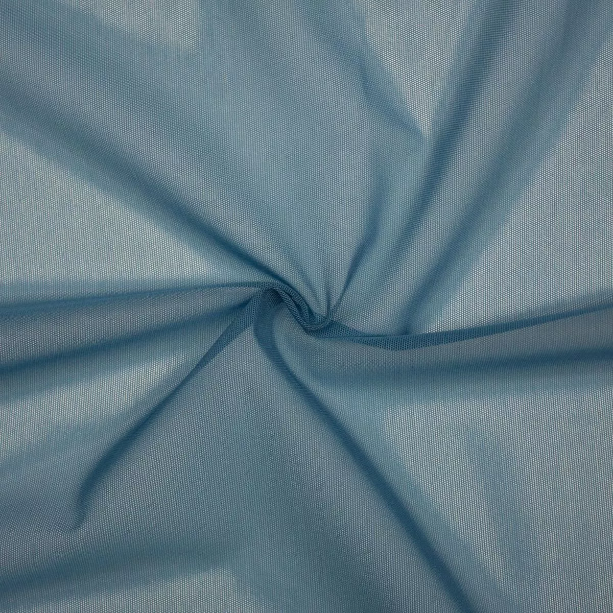 Laban Grey Blue Stretch Mesh Fabric