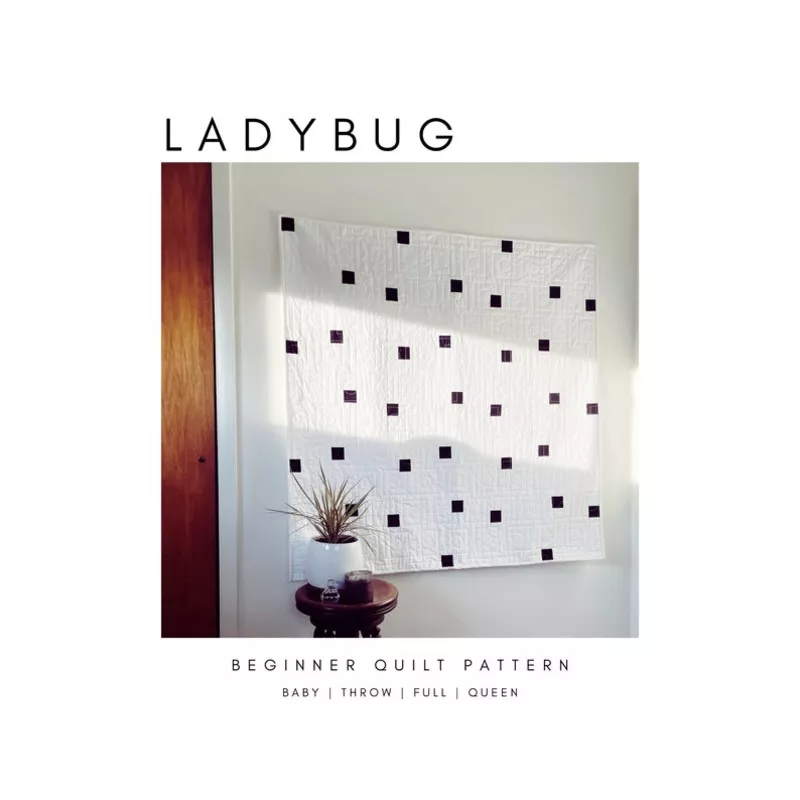 Ladybug Quilt Downloadable Pattern