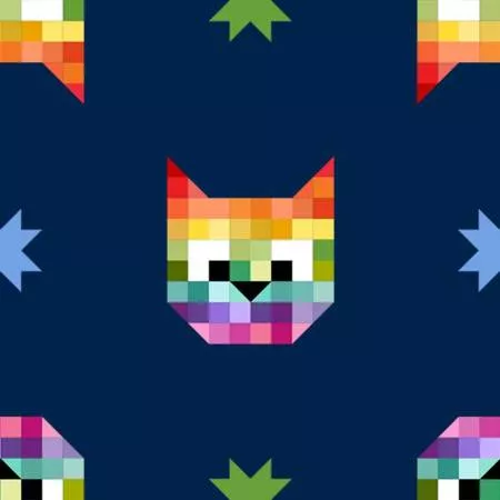 Laser Cat Navy - Dear Stella