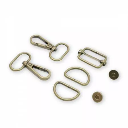Level 4 Basic Hardware Kit 1"/Antique Bronze