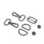 Level 4 Basic Hardware Kit 1"/Gunmetal