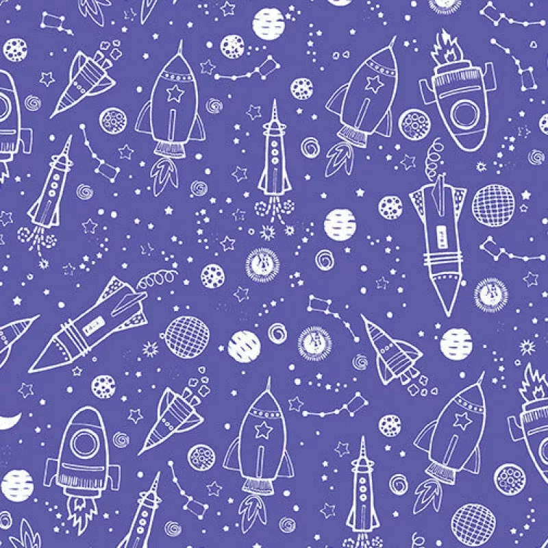 Lift Off – Space Galaxy – Purple