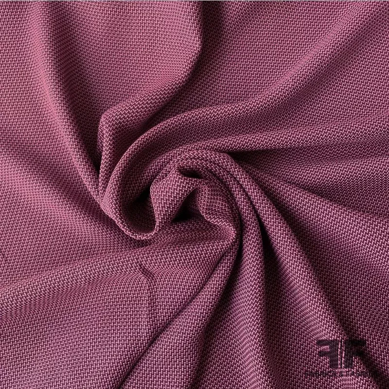 Lightweight Cotton Suiting – Purple/Pink
