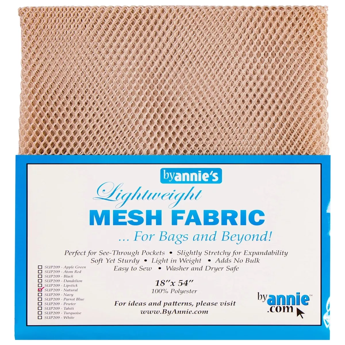 Lightweight Mesh Fabric – Natural