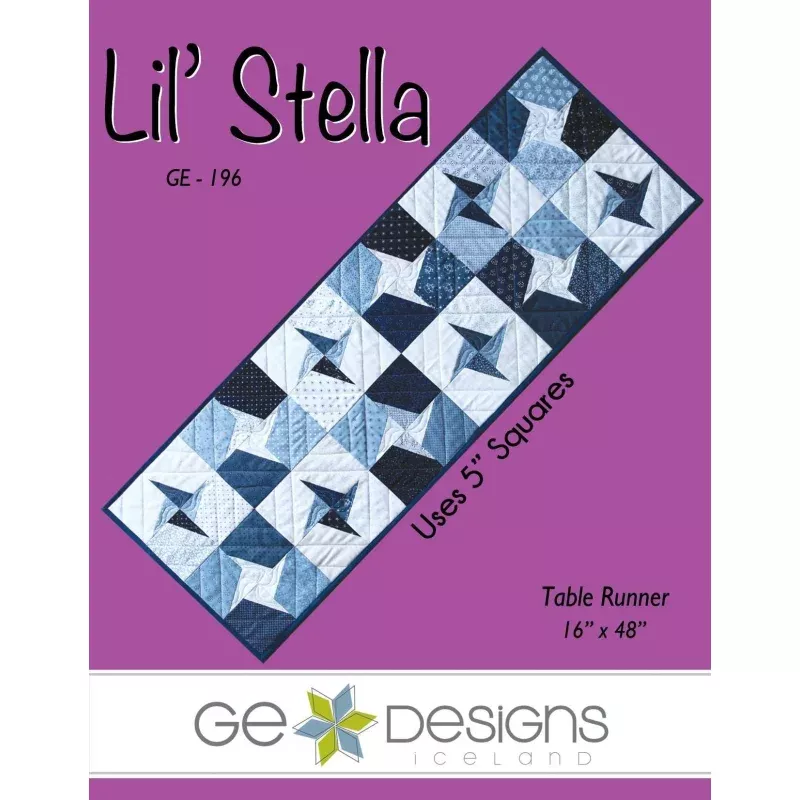 Lil’ Stella – Table Runner Pattern 196