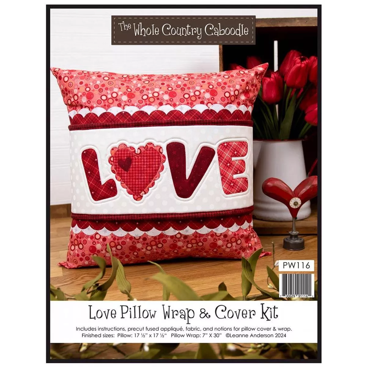 Love Pillow Wrap & Cover Kit – Pattern