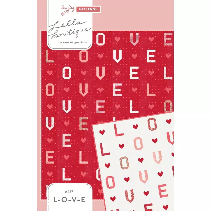 LOVE Quilt Pattern