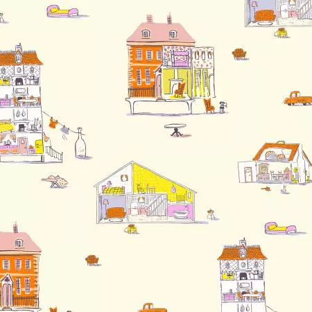 Lucky Rabbit - Cream Dollhouse