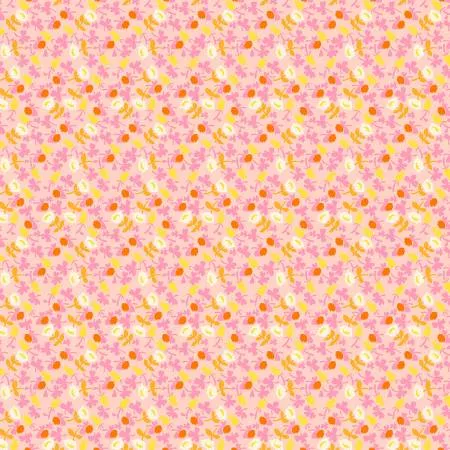 Lucky Rabbit - Pink Calico