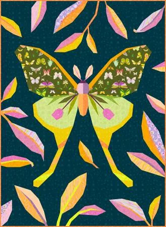 Luna Moth - Quilt Kit - 40"x55" - Tamara Kate