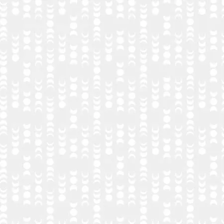 Lunar Phase - White Monochrome - Dear Stella