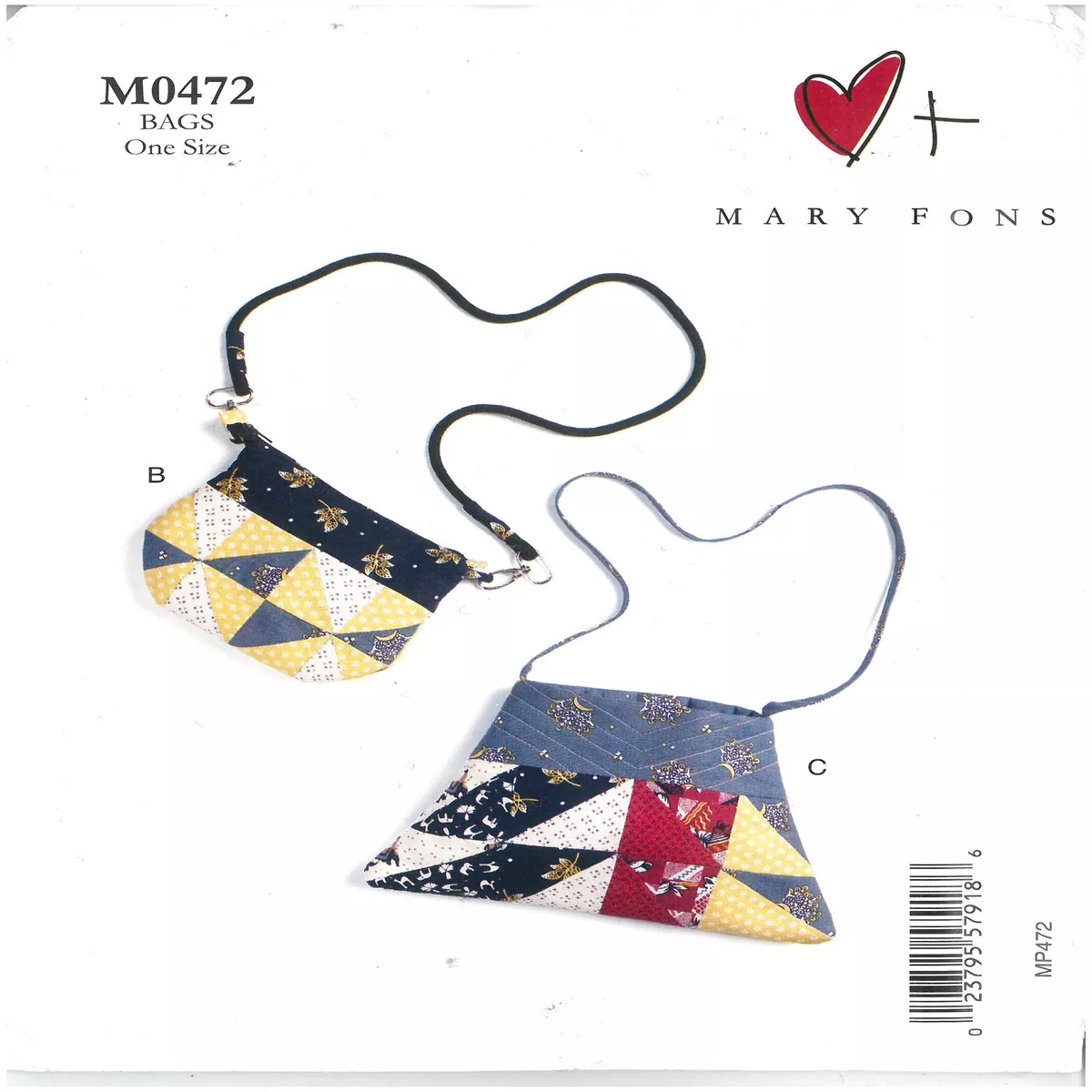 M0472 Patchwork Purse – Mary Fons