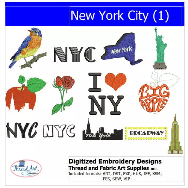 Machine Embroidery Designs – NYC(1)