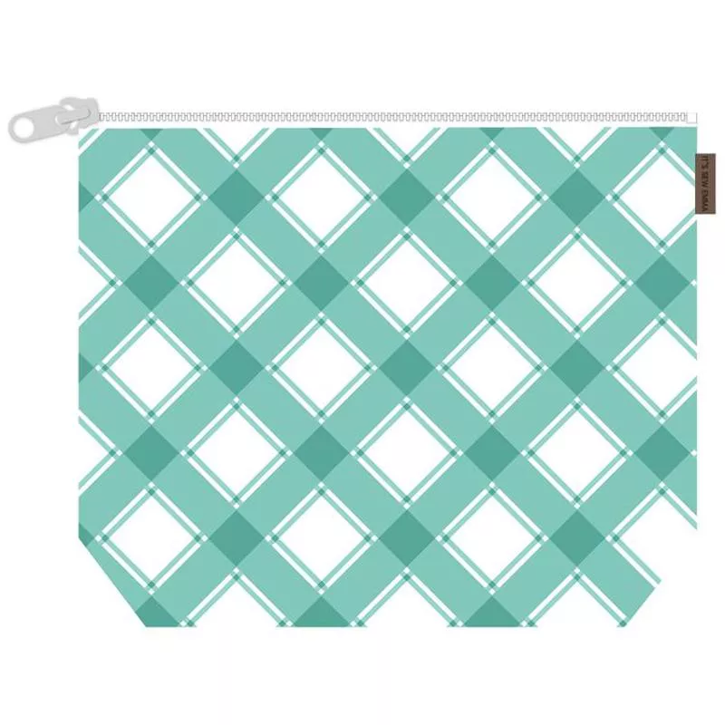 Mad for Plaid Project Bag Misty