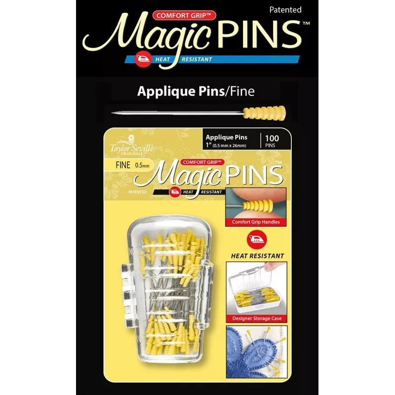 Magic Pins Applique Fine 100pc 219768