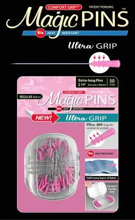 Magic Pins Ultra Grip (Extra-Long Regular) 50pc