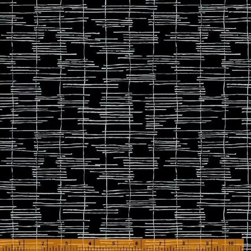 Maker's Collage - Black Trellis
