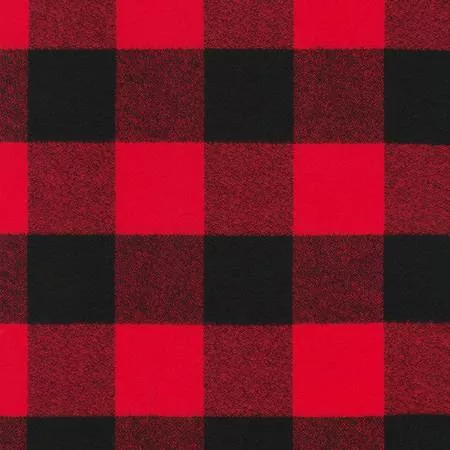 Mammoth Flannel - Buffalo Plaid Red