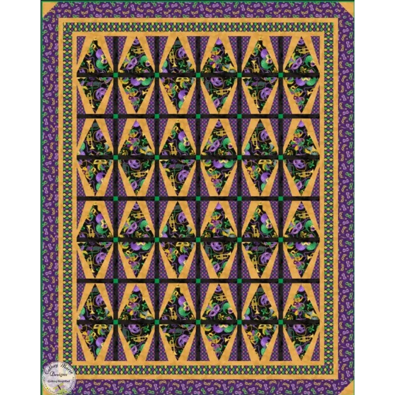 Mardi Gras Downloadable Pattern