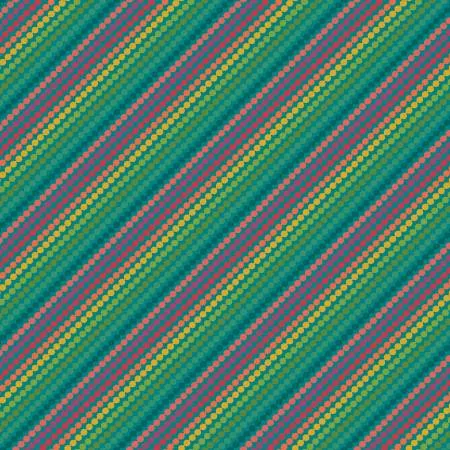 Market Street Rainbow Stripes Teal