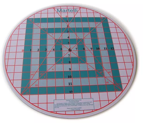 Martelli Round-About Cutting Mat 17"