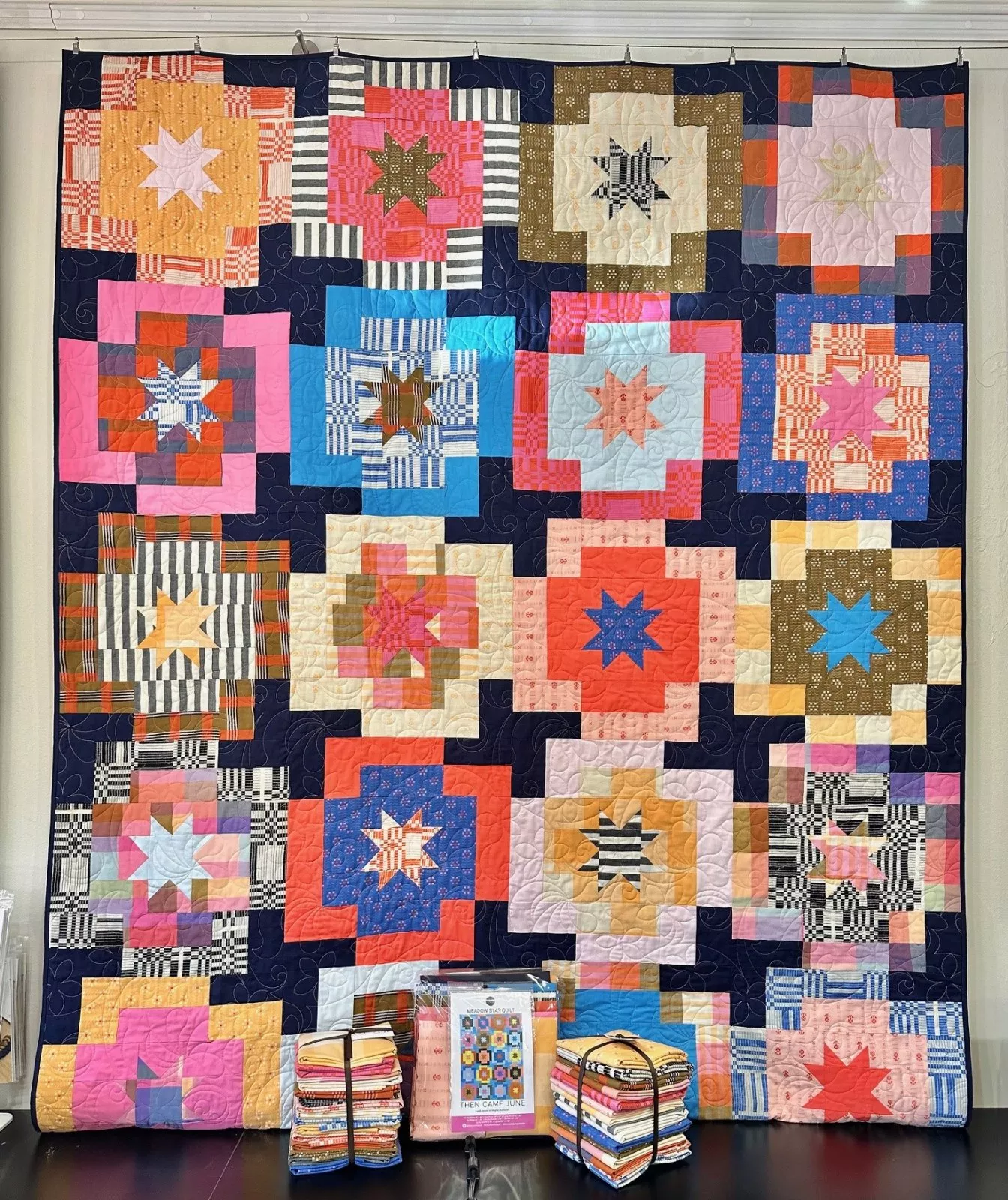 meadow star quilt kit