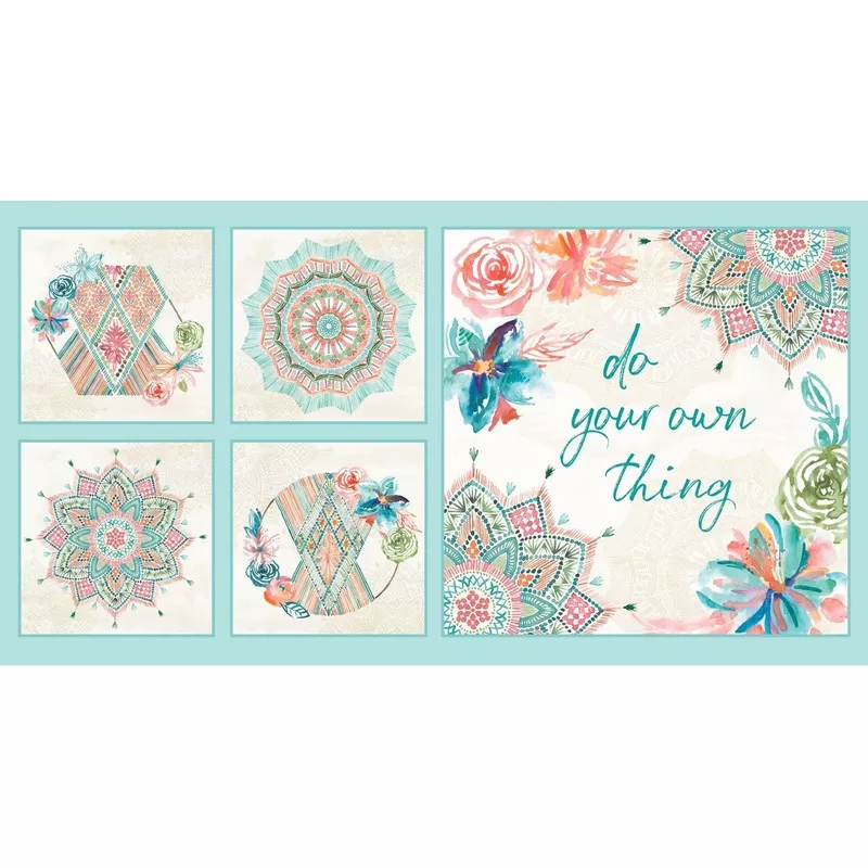 MEANDERING MACRAME BY DINA JUNE PANEL