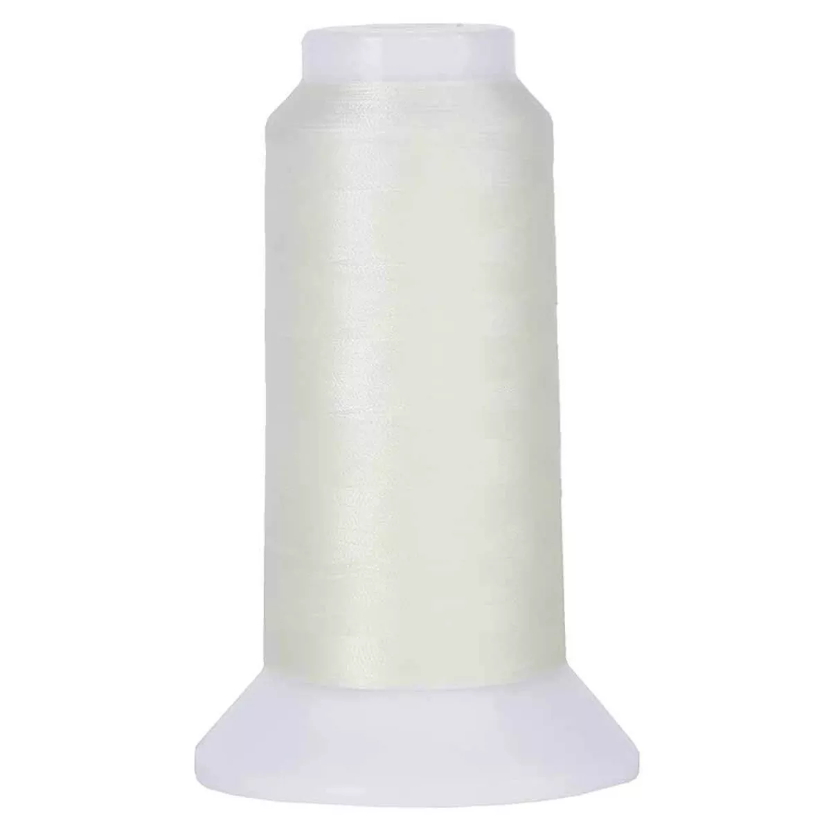 MicroQuilter Poly 100wt 3000yd Cone Natural White Thread