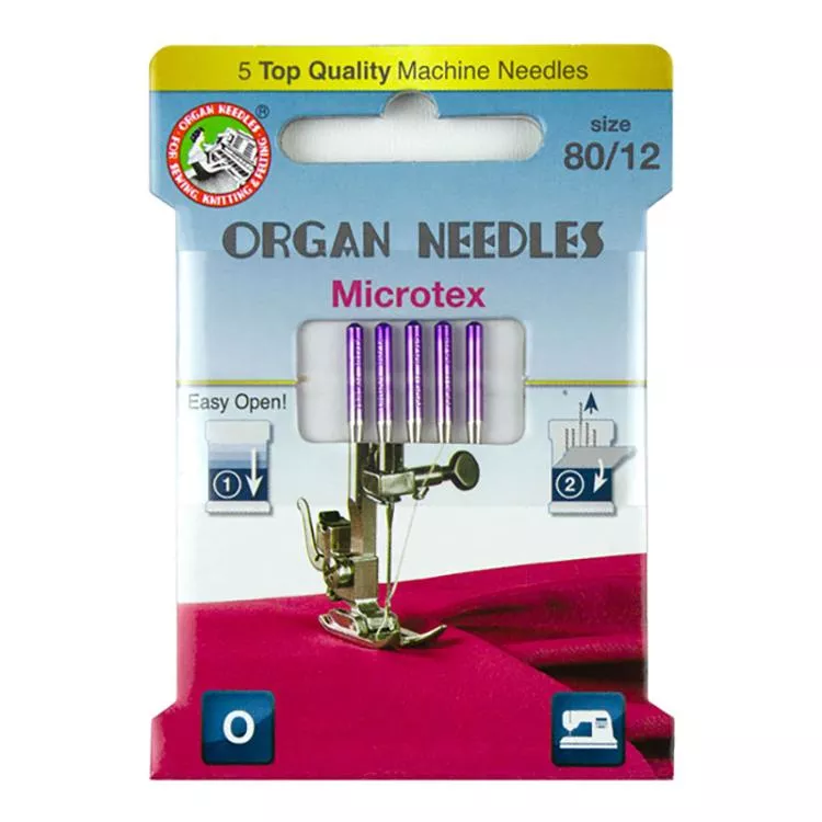 Microtex Machine Needle 80/12 5ct