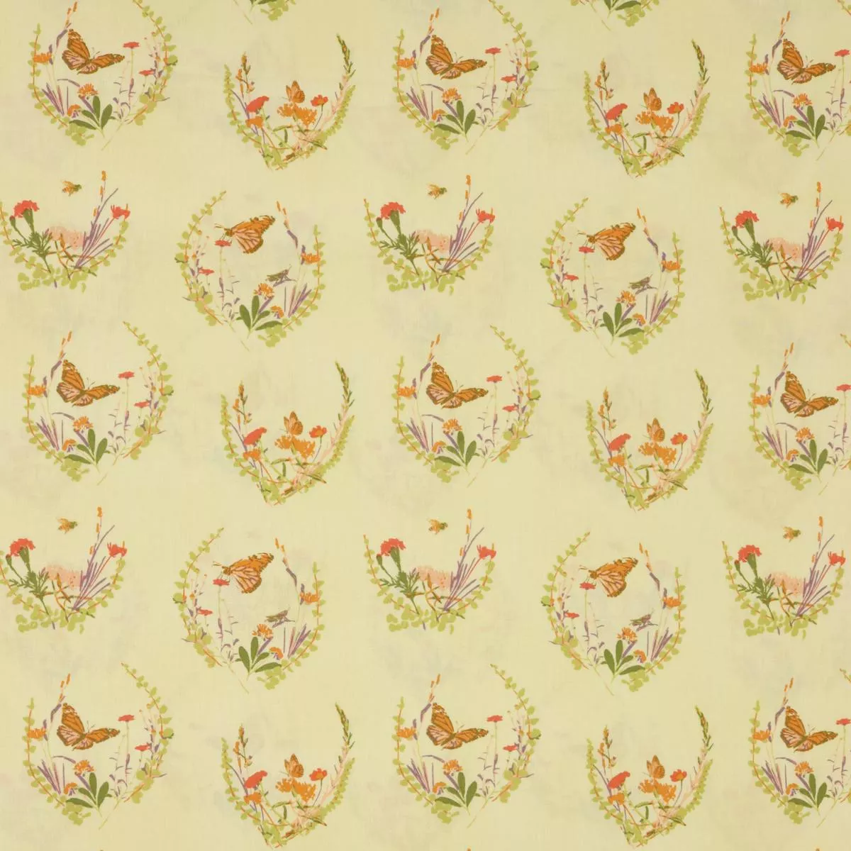 Midsummer Fabric Collection – Meadow Vignette