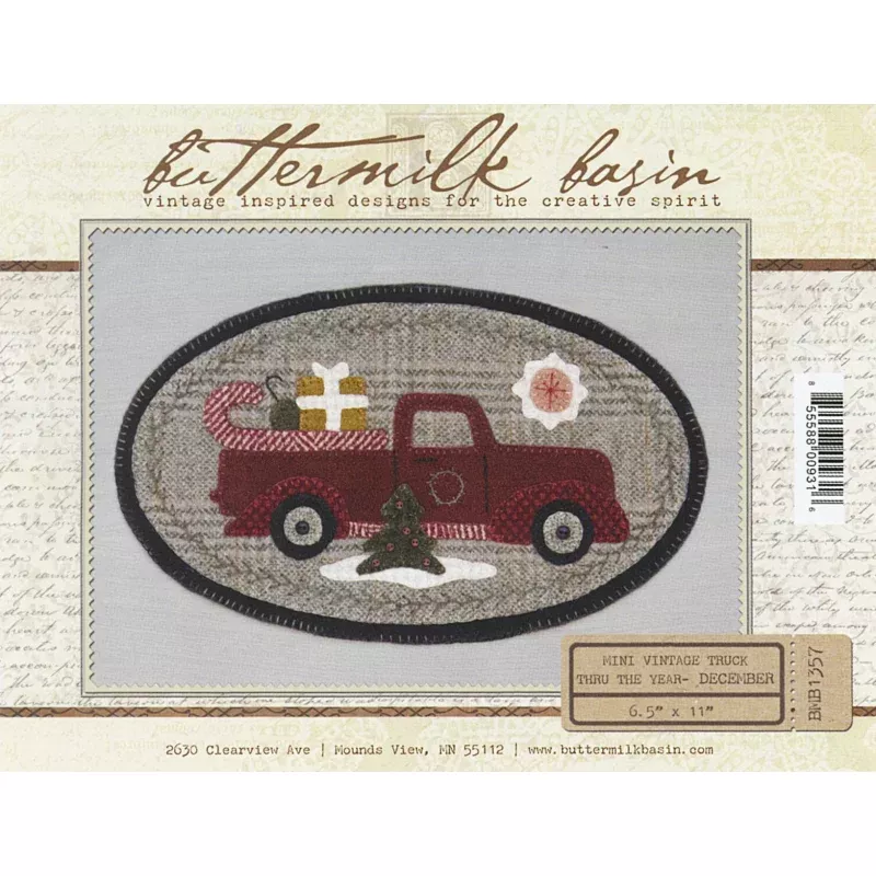 Mini Vintage Truck thru The Year