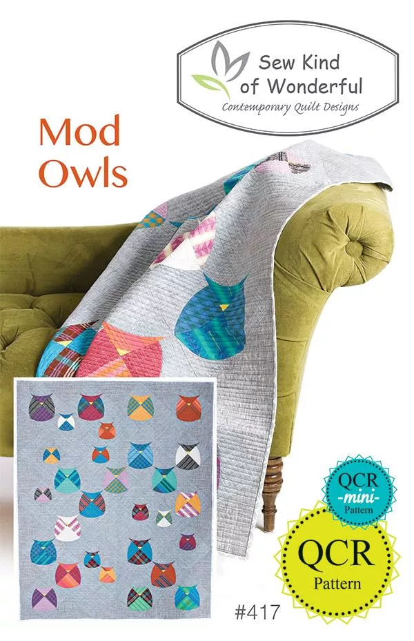 Mod Owls Quilt Pattern