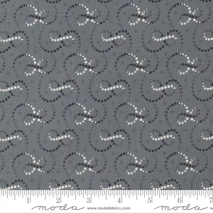 Moda Rustic Gatherings Swirls Graphite