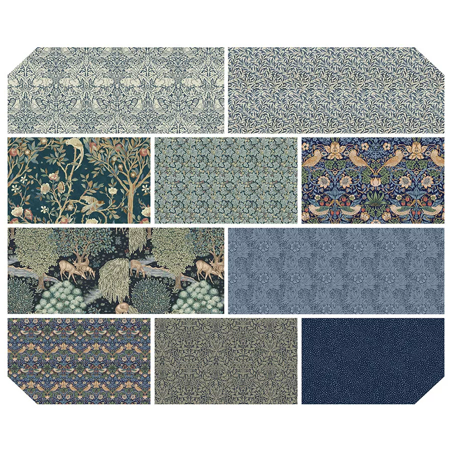 Morris & Co Inky FQ Bundle