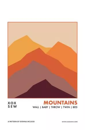 Mountain Quilt Pattern - XOX Sew