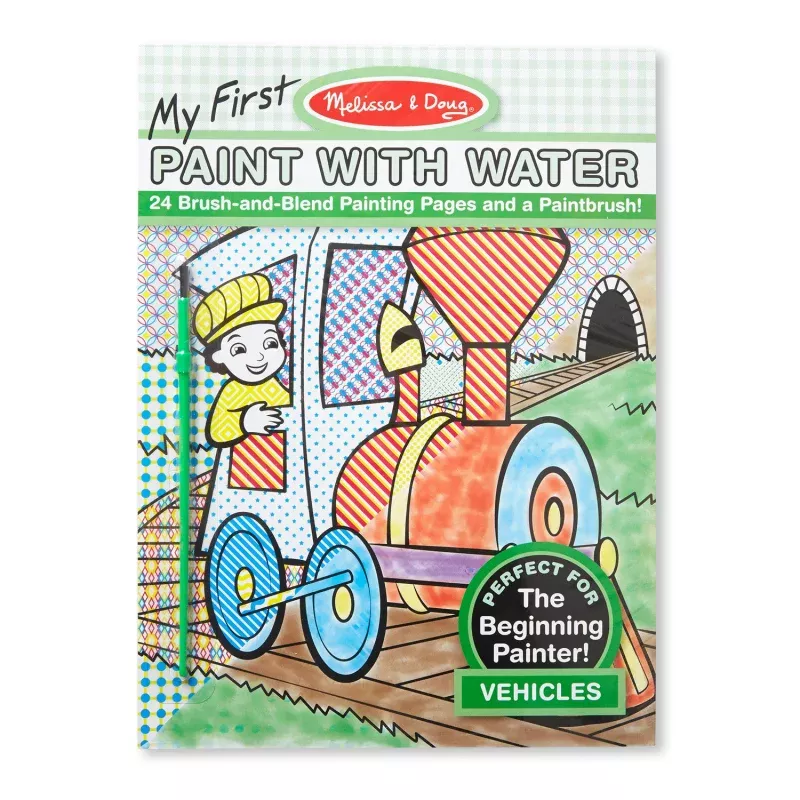My First Paint with Water – Vehicles 9339