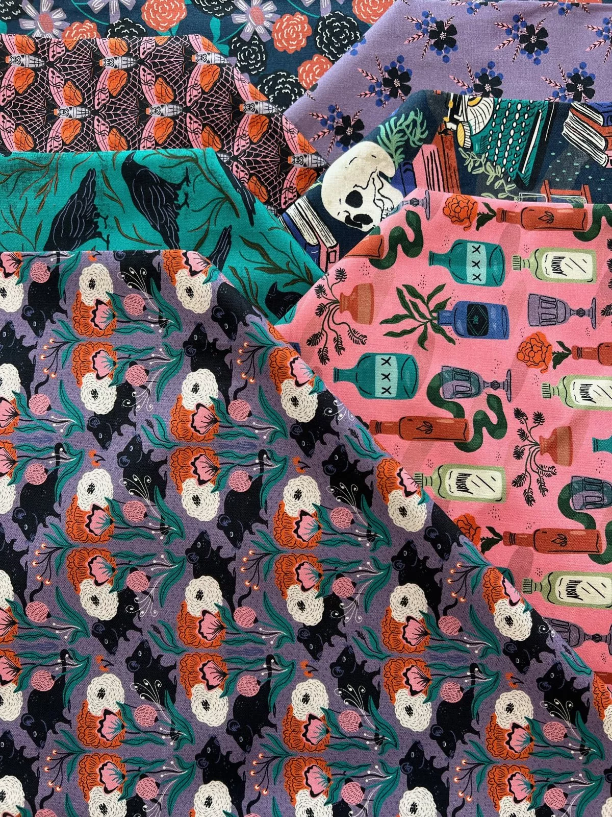 Mystery at Moonstone Manor 7 half yard bundle