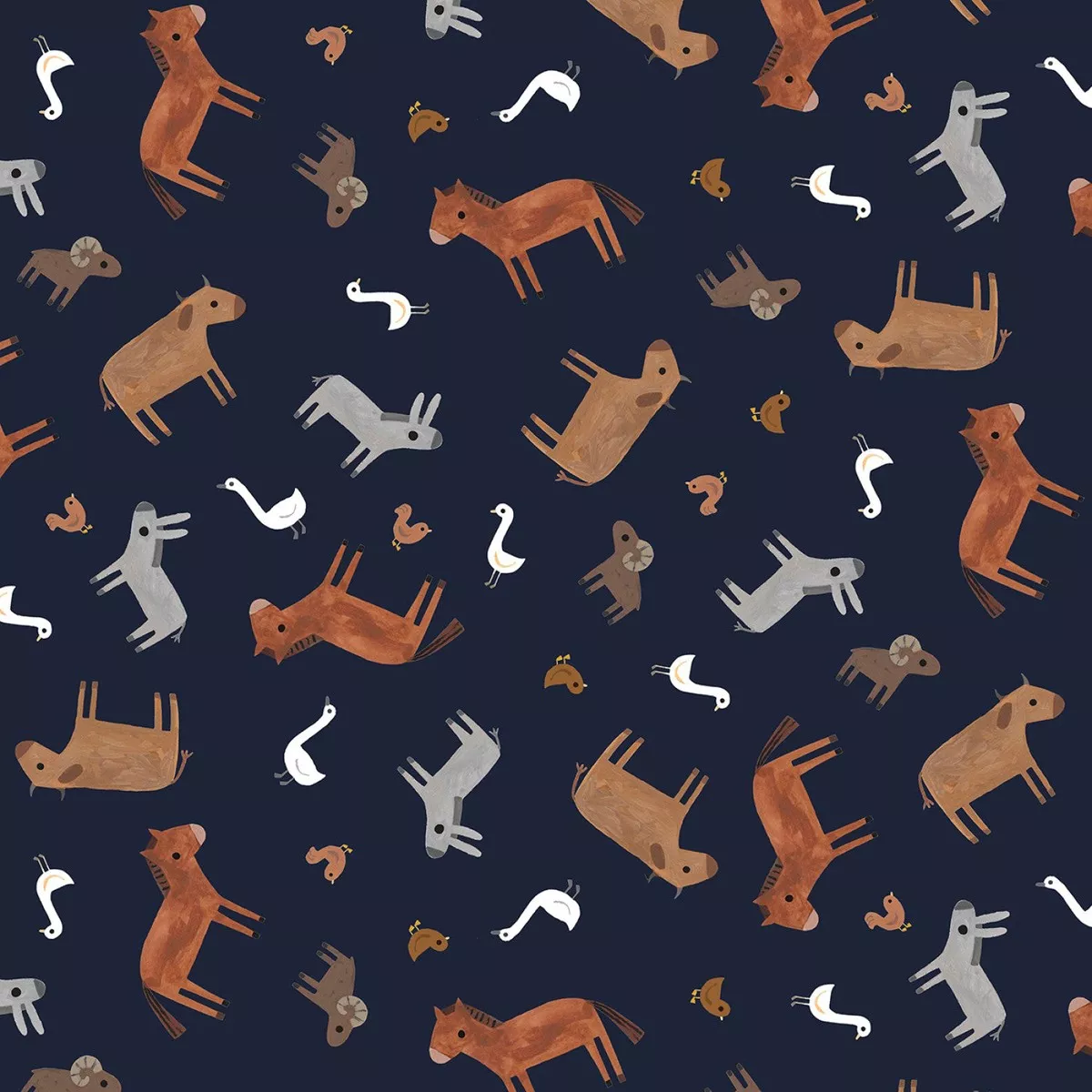 Nativity Advent – Stable Animals – Midnight
