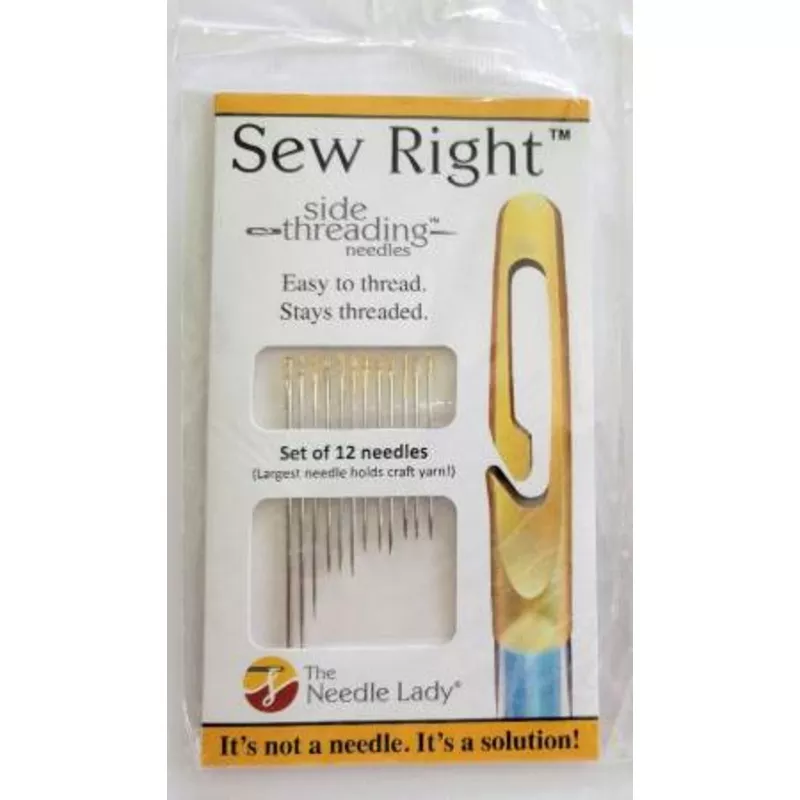The Needle Lady’s Side Threading Needles 12pc