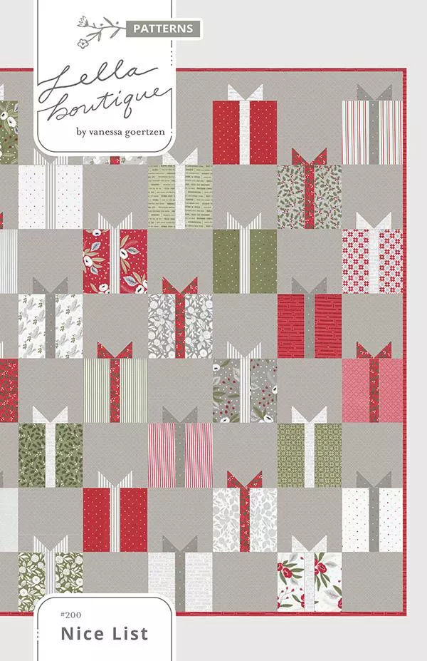 Nice List Quilt Pattern