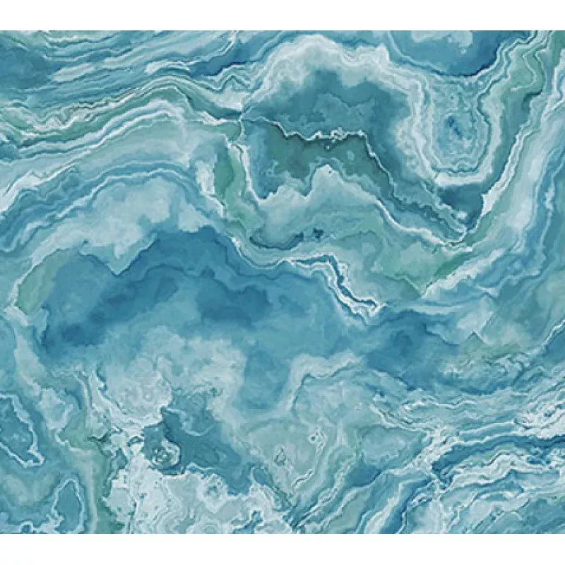 Northcott – Smooth Sailing – Wave Texture – Medium Blue – 1/2 YARD CUT