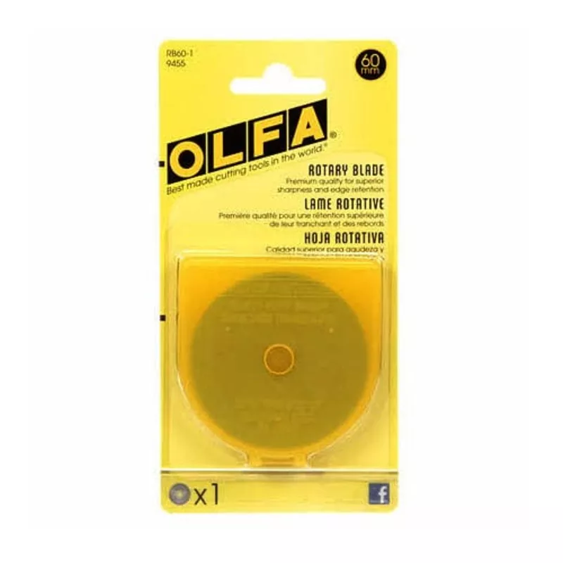 OLFA Rotary Blade, 60mm, 1 pack