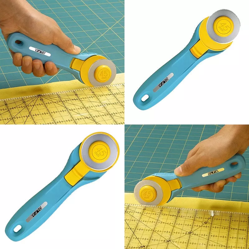 Olfa Splash 45MM Rotary Cutter Teal